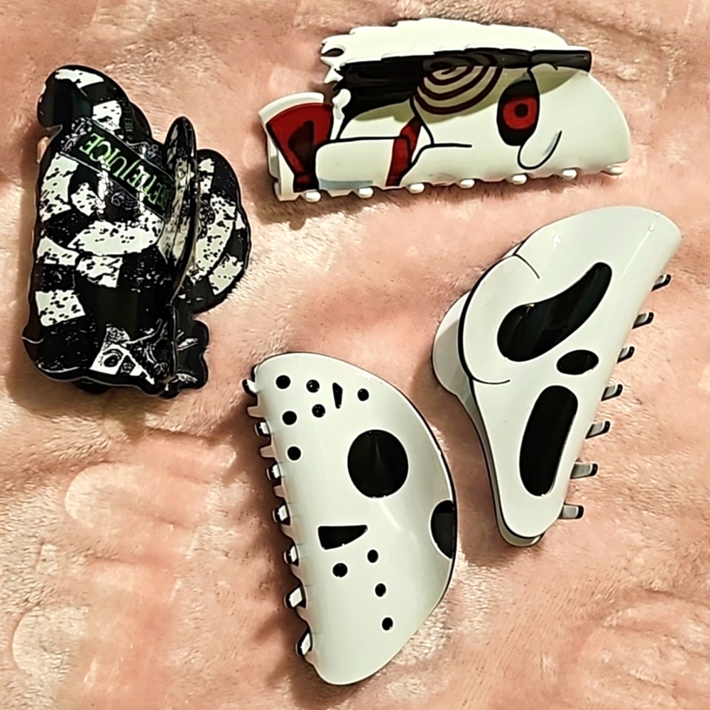 Spooky Hair Clip Set